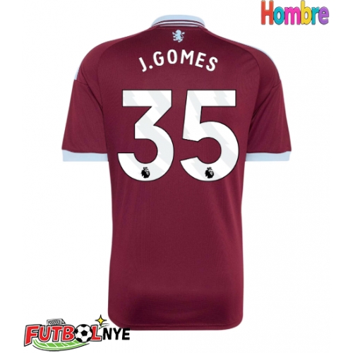 Camiseta Aston Villa Joao Gomes #35 Primera Equipación 2026-27 manga corta